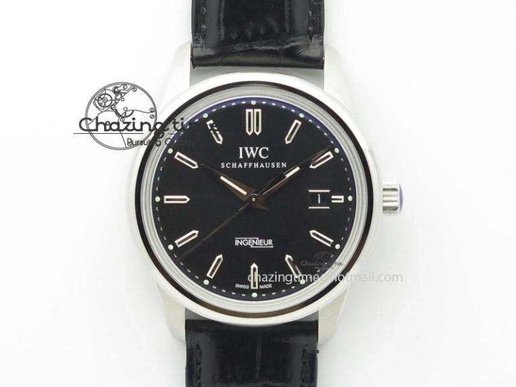 MIROTIME 0308 Compact Portugieser Perpetual Calendar IW503302 RG V9F 1:1 Best Edition White Dial on Brown Leather Strap A 7113